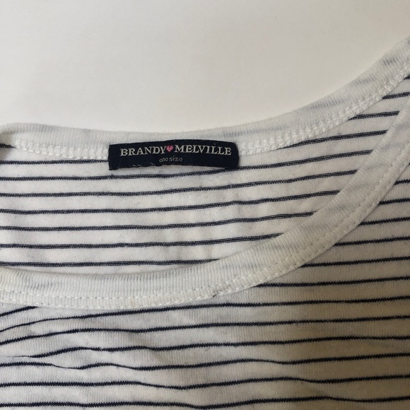 🍒BRANDY STRIPED CHERRY TEE - Picture 3 of 5